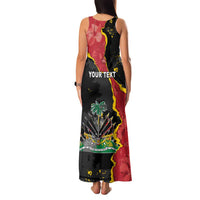 Personalised Haiti 1964 Family Matching Tank Maxi Dress and Hawaiian Shirt Coat Of Arms Unique Style