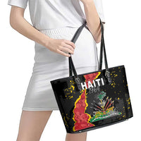 Haiti 1964 Leather Tote Bag Coat Of Arms Unique Style