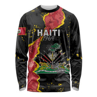 Personalised Haiti 1964 Long Sleeve Shirt Coat Of Arms Unique Style
