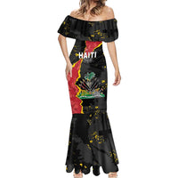 Personalised Haiti 1964 Mermaid Dress Coat Of Arms Unique Style