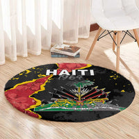 Haiti 1964 Round Carpet Coat Of Arms Unique Style