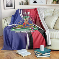 Haiti Strong Blanket Kenbe Fem Ayiti
