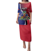 Haiti Strong Family Matching Puletasi and Hawaiian Shirt Kenbe Fem Ayiti