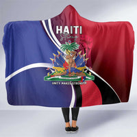 Haiti Strong Hooded Blanket Kenbe Fem Ayiti