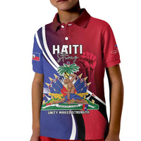Haiti Strong Kid Polo Shirt Kenbe Fem Ayiti