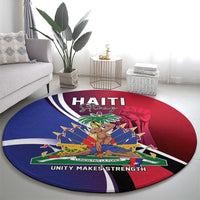 Haiti Strong Round Carpet Kenbe Fem Ayiti
