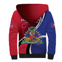 Haiti Strong Sherpa Hoodie Kenbe Fem Ayiti