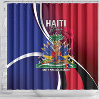 Haiti Strong Shower Curtain Kenbe Fem Ayiti