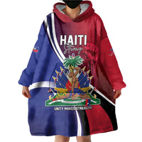 Haiti Strong Wearable Blanket Hoodie Kenbe Fem Ayiti