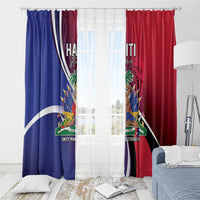 Haiti Strong Window Curtain Kenbe Fem Ayiti