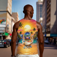 Haiti Men Tank Top The Pearl Of The Antilles