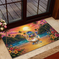 Haiti Rubber Doormat The Pearl Of The Antilles