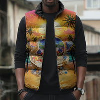 Haiti Sleeveless Puffer Jacket The Pearl Of The Antilles