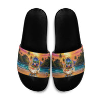 Haiti Slide Sandals The Pearl Of The Antilles