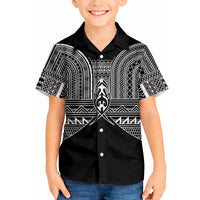 Philippines Igorot Tribal Inspired Hawaiian Shirt Black Version