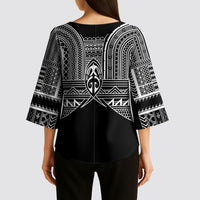 Philippines Igorot Tribal Inspired Kimono Sleeve Blouse Black Version