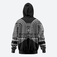 Philippines Igorot Tribal Inspired Zip Hoodie Black Version
