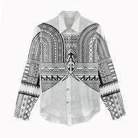 Philippines Igorot Tribal Inspired Women Casual Shirt White Version