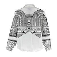 Philippines Igorot Tribal Inspired Women Casual Shirt White Version
