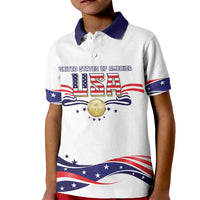 Custom USA 2024 Kid Polo Shirt Summer Sport Go United States LT05 - Wonder Print Shop