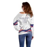 Custom USA 2024 Off Shoulder Sweater Summer Sport Go United States LT05 - Wonder Print Shop