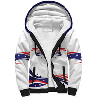 Custom USA 2024 Sherpa Hoodie Summer Sport Go United States LT05 - Wonder Print Shop