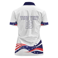 Custom USA 2024 Women Polo Shirt Summer Sport Go United States LT05 - Wonder Print Shop