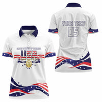 Custom USA 2024 Women Polo Shirt Summer Sport Go United States LT05 - Wonder Print Shop