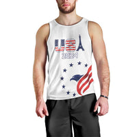 Custom USA 2024 Paris Men Tank Top United States Sport LT05 - Wonder Print Shop