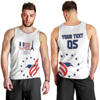 Custom USA 2024 Paris Men Tank Top United States Sport LT05 - Wonder Print Shop