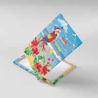 Hawaii Christmas Canvas Wall Art Funny Macaw Parrot Tropical Vibe LT05 - Wonder Print Shop