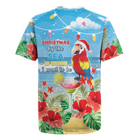 Hawaii Christmas Rugby Jersey Funny Macaw Parrot Tropical Vibe LT05 - Wonder Print Shop
