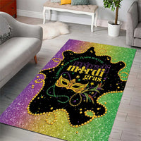 Mardi Gras Area Rug Laissez Les Bons Temps Rouler