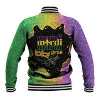 Mardi Gras Baseball Jacket Laissez Les Bons Temps Rouler