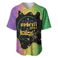 Mardi Gras Baseball Jersey Laissez Les Bons Temps Rouler