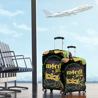 Mardi Gras Luggage Cover Laissez Les Bons Temps Rouler