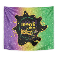 Mardi Gras Tapestry Laissez Les Bons Temps Rouler LT05 - Wonder Print Shop