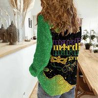 Mardi Gras Women Casual Shirt Laissez Les Bons Temps Rouler LT05 - Wonder Print Shop