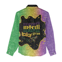 Mardi Gras Women Casual Shirt Laissez Les Bons Temps Rouler LT05 - Wonder Print Shop