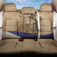 Philippines Memorial Day Back Car Seat Cover Honor The Fallen