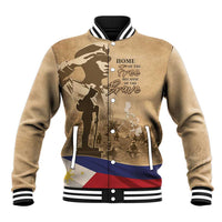 Philippines Memorial Day Baseball Jacket Honor The Fallen