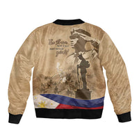 Philippines Memorial Day Bomber Jacket Honor The Fallen