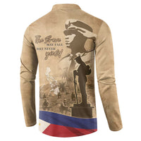 Philippines Memorial Day Button Sweatshirt Honor The Fallen