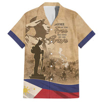 Philippines Memorial Day Family Matching Puletasi and Hawaiian Shirt Honor The Fallen