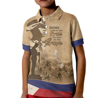 Philippines Memorial Day Kid Polo Shirt Honor The Fallen
