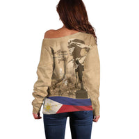 Philippines Memorial Day Off Shoulder Sweater Honor The Fallen