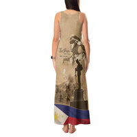 Philippines Memorial Day Tank Maxi Dress Honor The Fallen LT05 - Wonder Print Shop