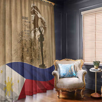 Philippines Memorial Day Window Curtain Honor The Fallen LT05 - Wonder Print Shop