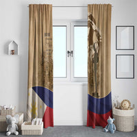 Philippines Memorial Day Window Curtain Honor The Fallen LT05 - Wonder Print Shop