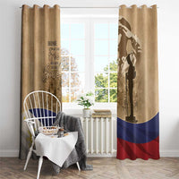 Philippines Memorial Day Window Curtain Honor The Fallen LT05 - Wonder Print Shop